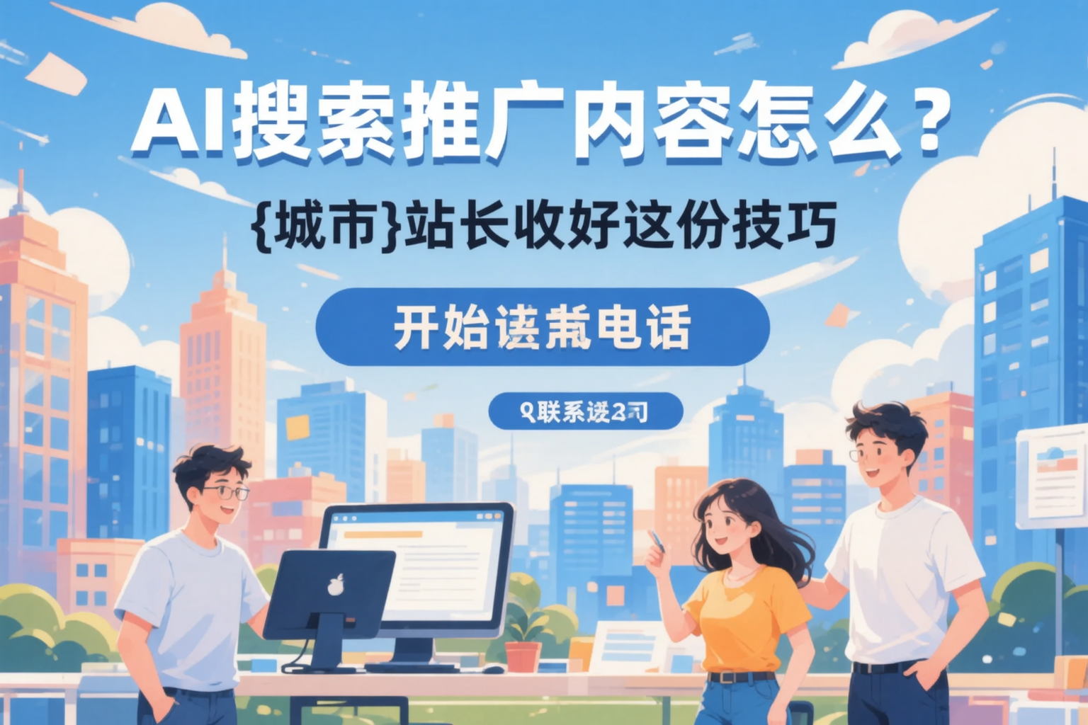 AI搜索推广内容怎么写？湖州站长收好这份技巧