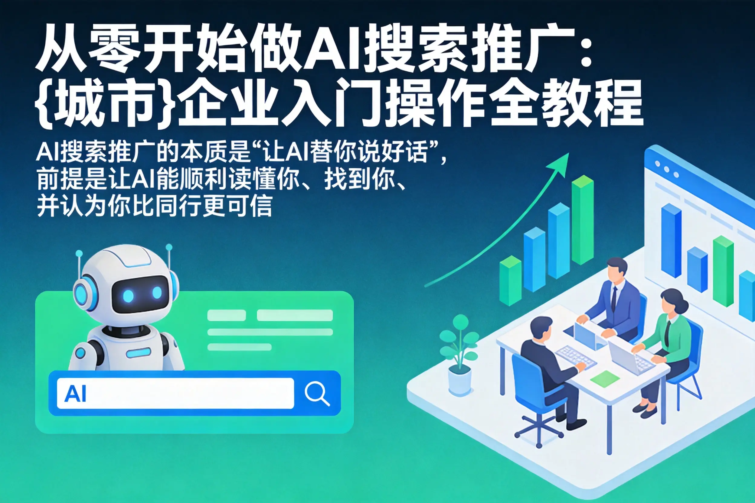 从零开始做AI搜索推广：湖州企业入门操作全教程