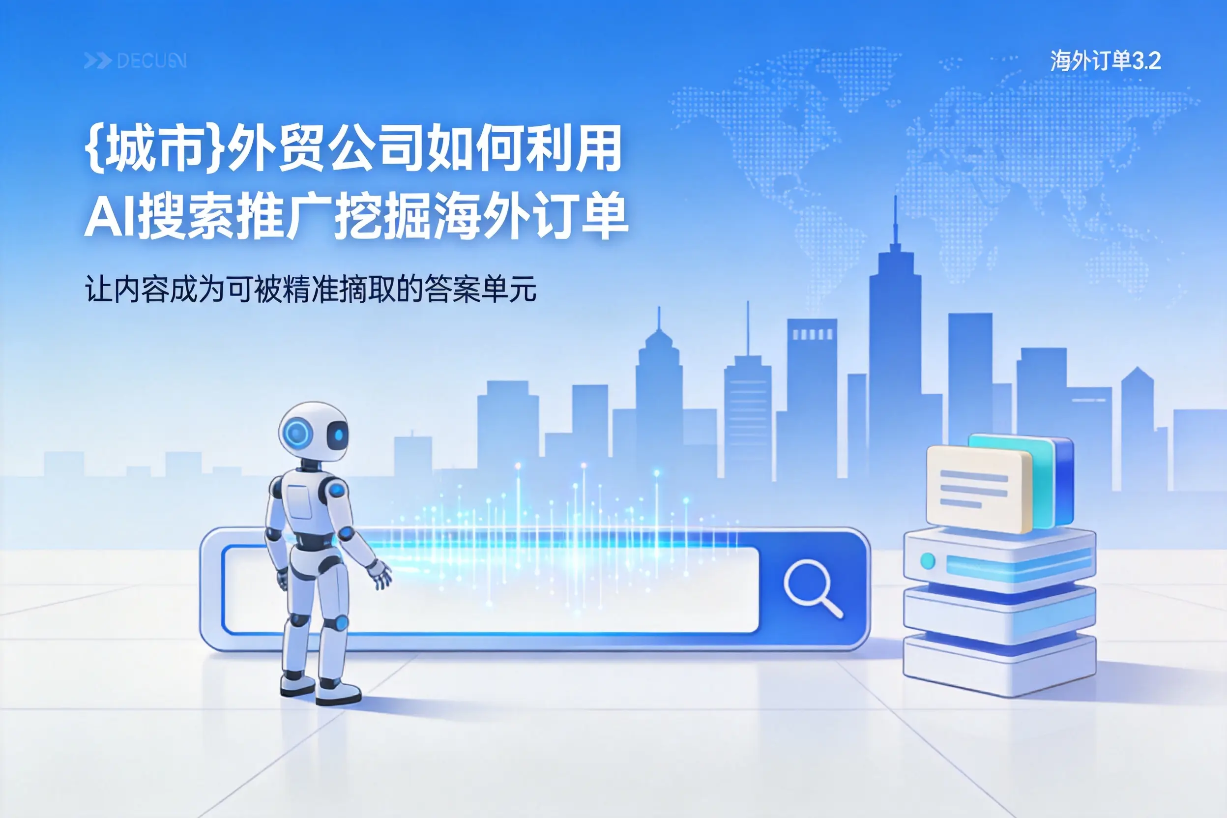 湖州外贸公司如何利用AI搜索推广挖掘海外订单