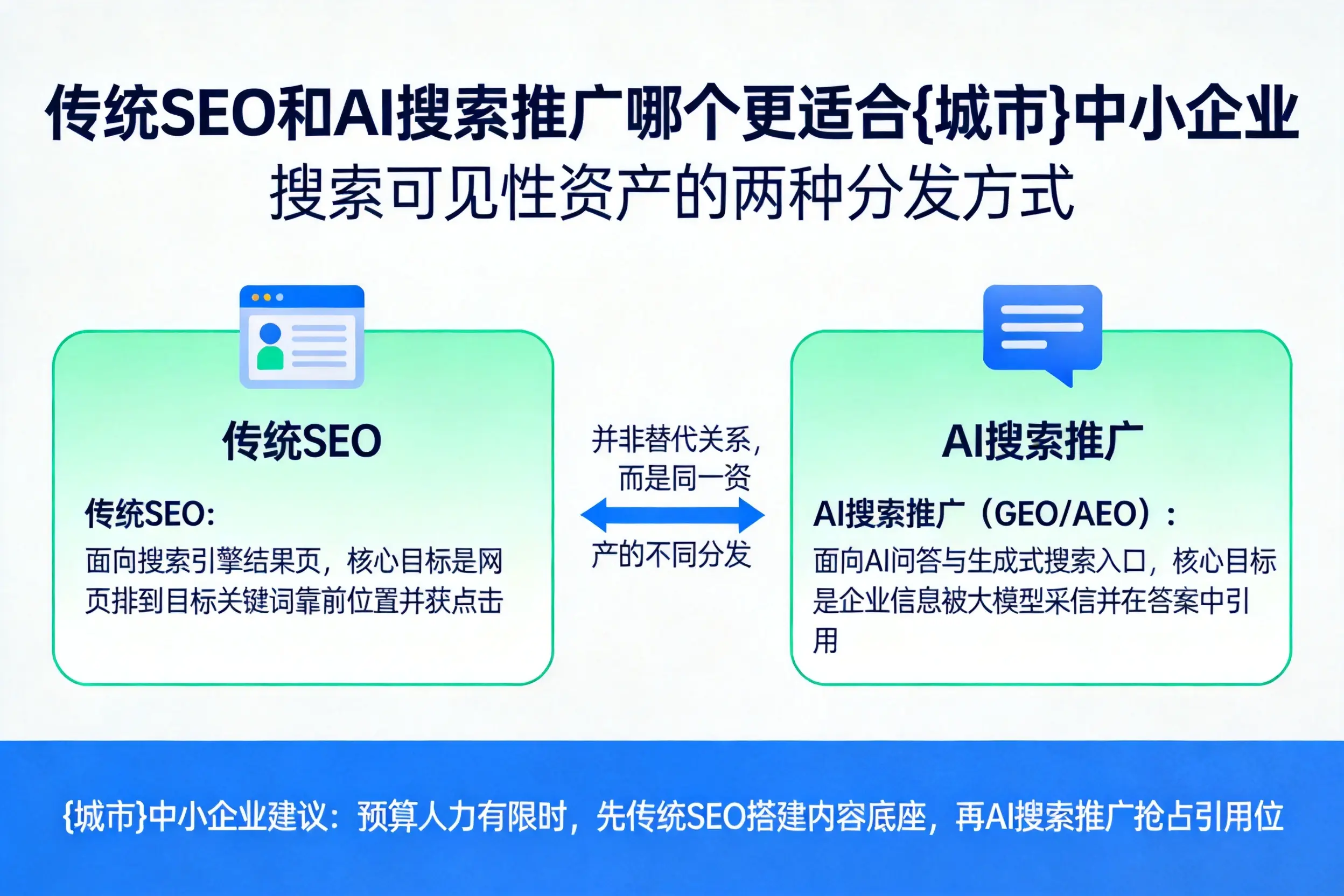传统SEO和AI搜索推广哪个更适合湖州中小企业