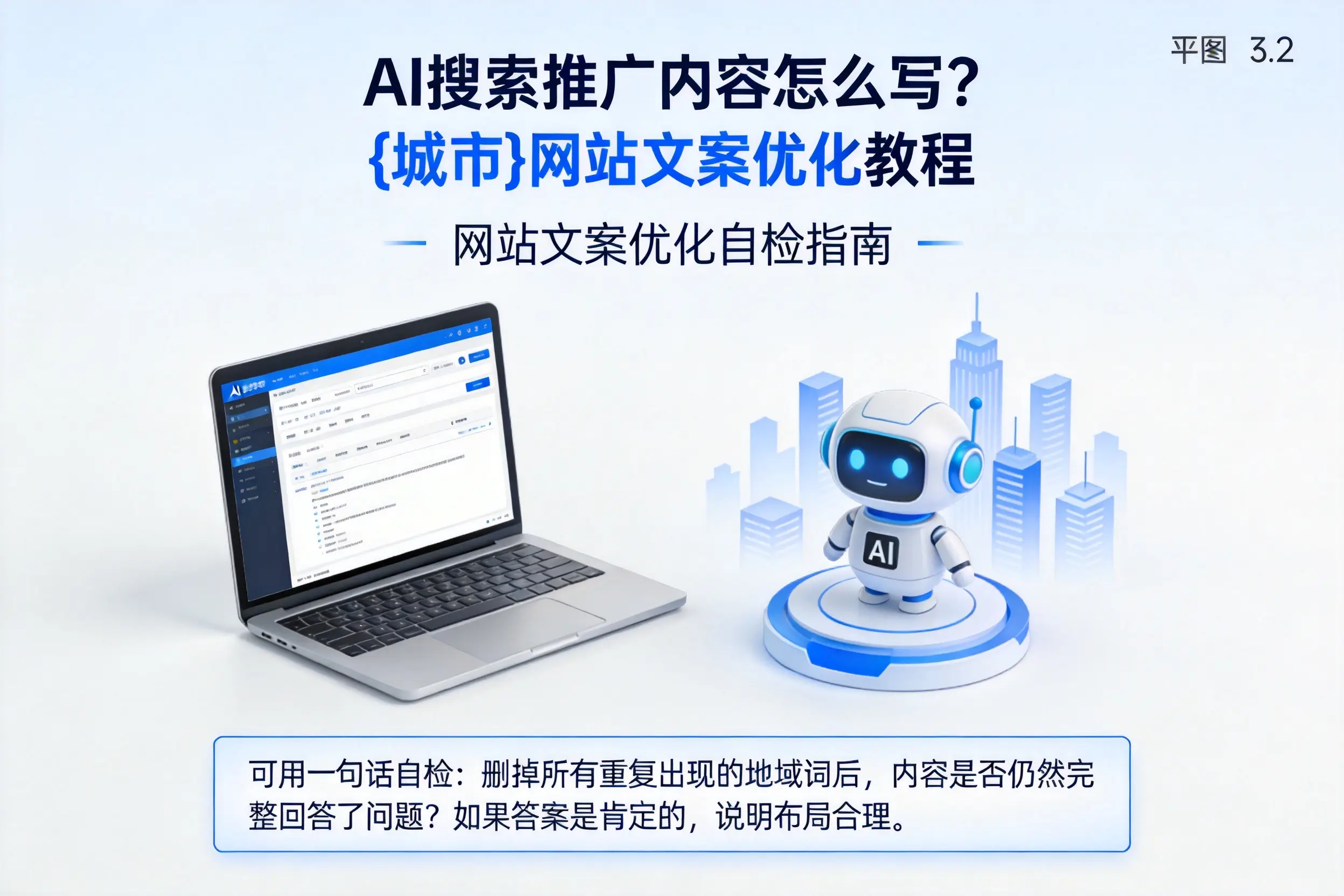 AI搜索推广内容怎么写？湖州网站文案优化教程