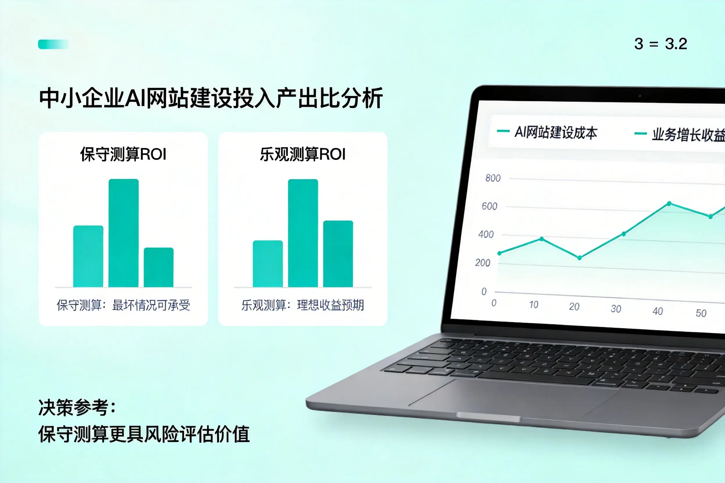 湖州中小企业AI网站建设投入产出比怎么算？先看这份分析