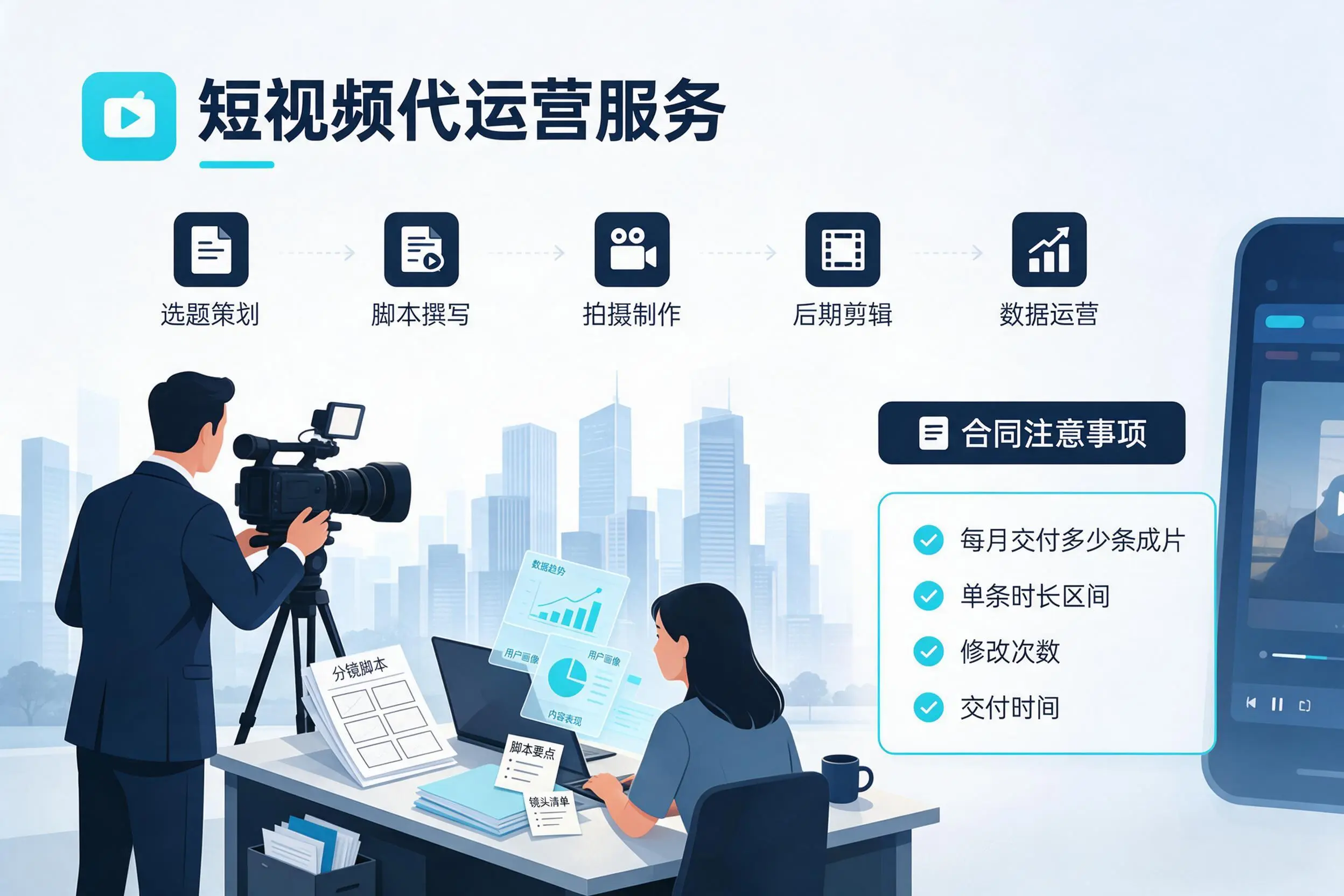 短视频代运营包含哪些服务?湖州企业常见问题科普